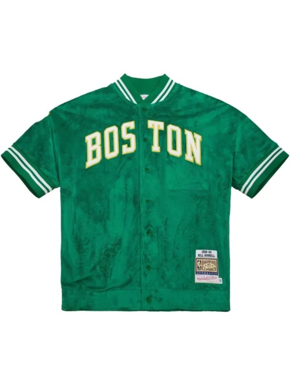MITCHELL & NESS Boston Celtics 1959/60 Bill Russell shooting shirt